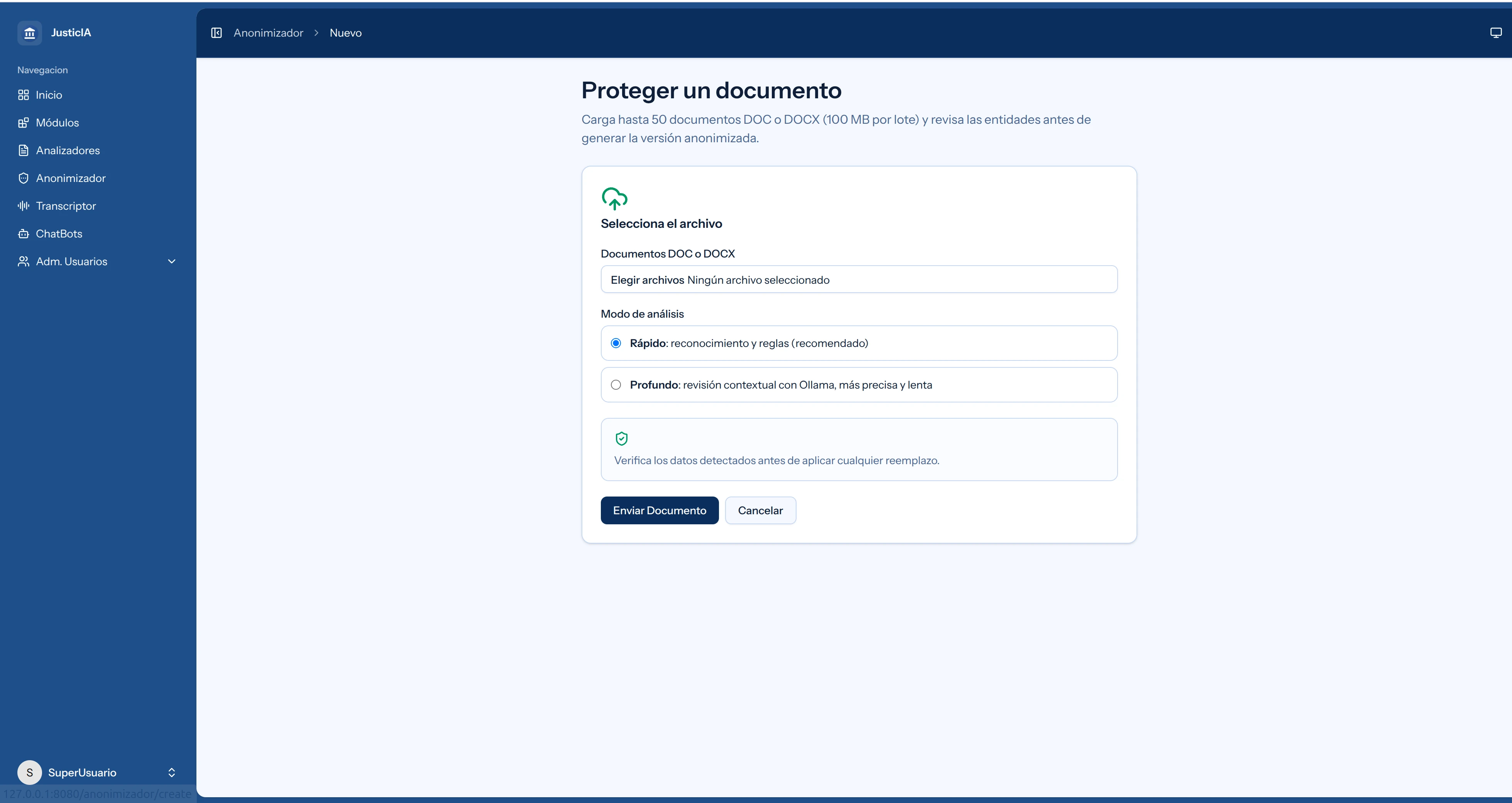 Captura 6 de Plataforma IA Unificada.